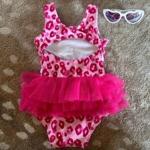 Posh Peanut swimsuit 6-9 months 
Ashley print Tulle